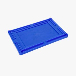 Cajas plasticas con tapa Atomplast tapa azul