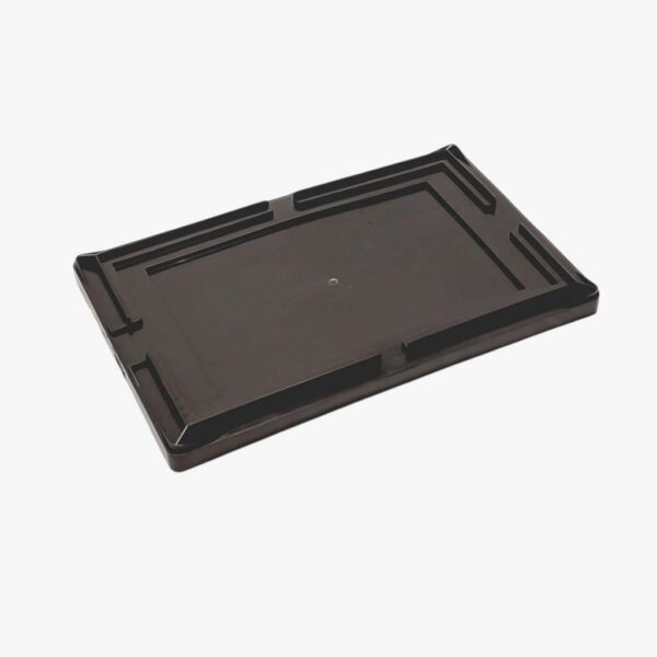 Cajas plasticas con tapa Atomplast tapa negra