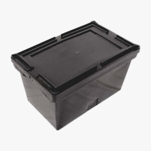 Cajas plastico con tapa para droguerias industriales